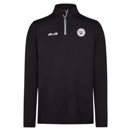 LONGSLEEVE ZIPPER SCHWARZ