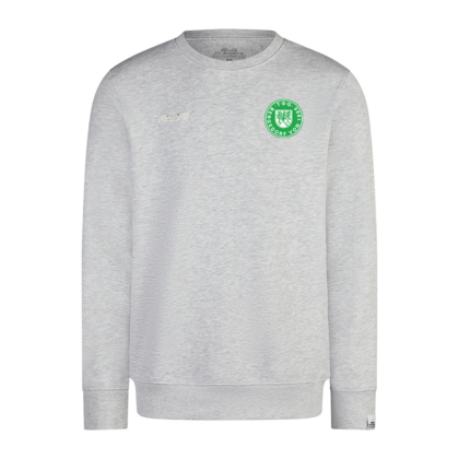 RUNDHALS SWEATER UNISEX GRAU
